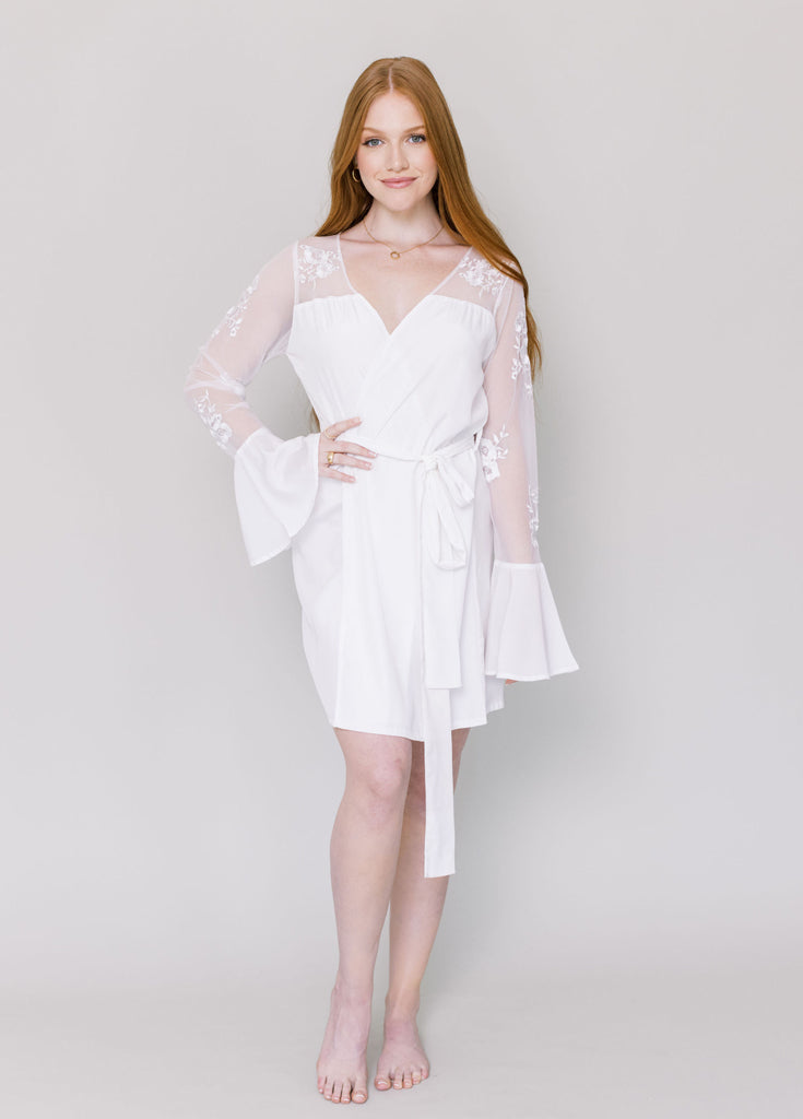 Robed With Love - White - Hildy Robe